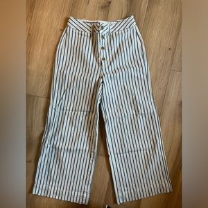 Madewell emmet wide leg crop Jean